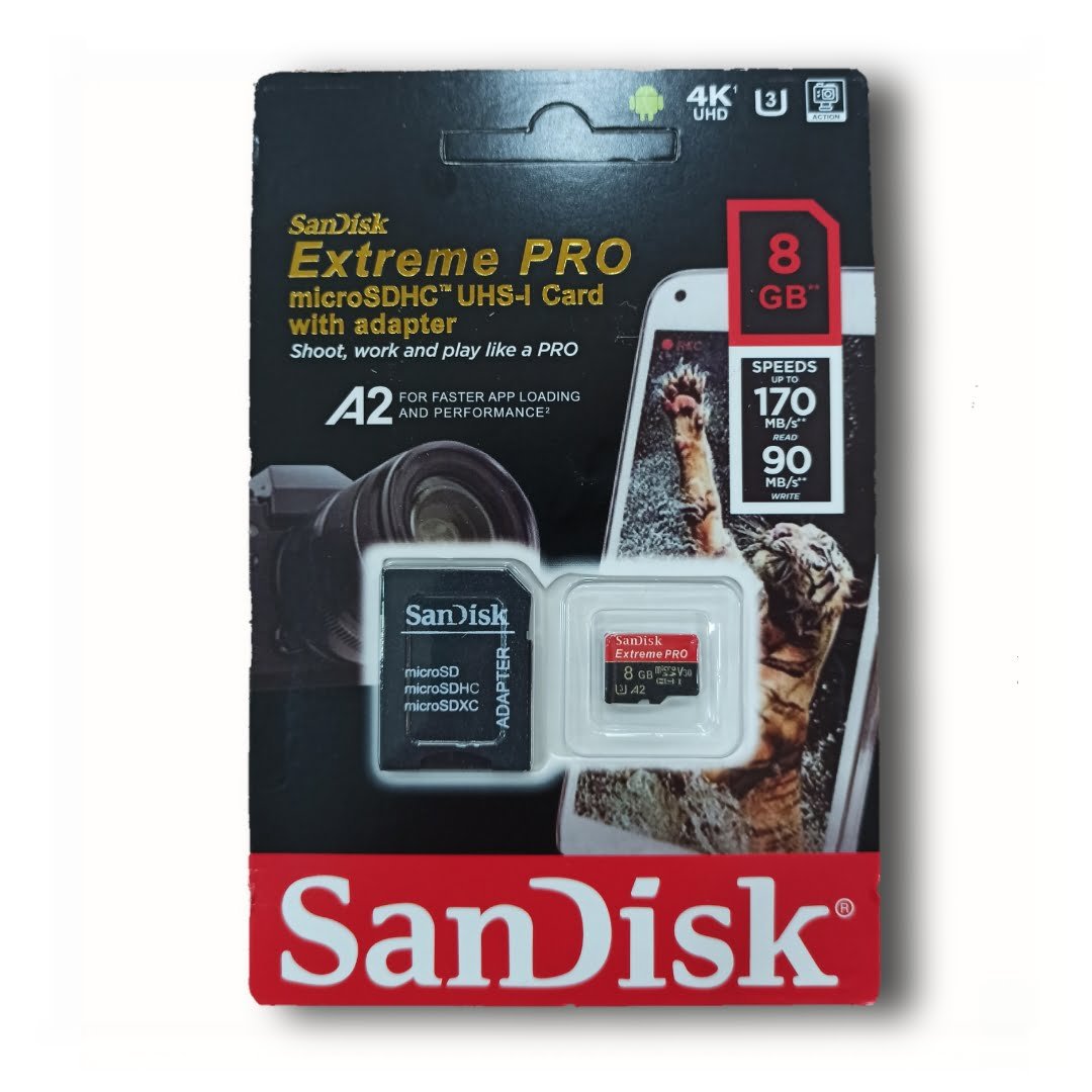 Tarjeta Micro SD Sandisk 8GB